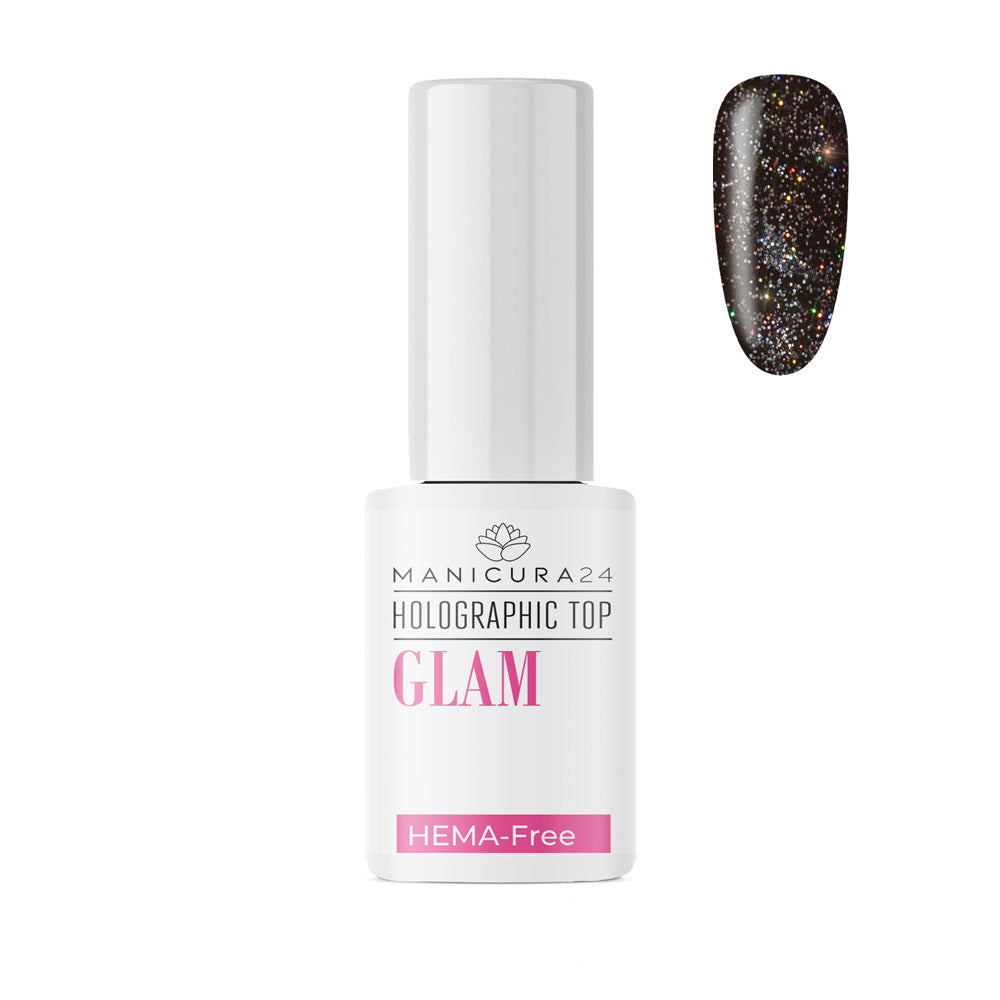 Holographic Top Glam