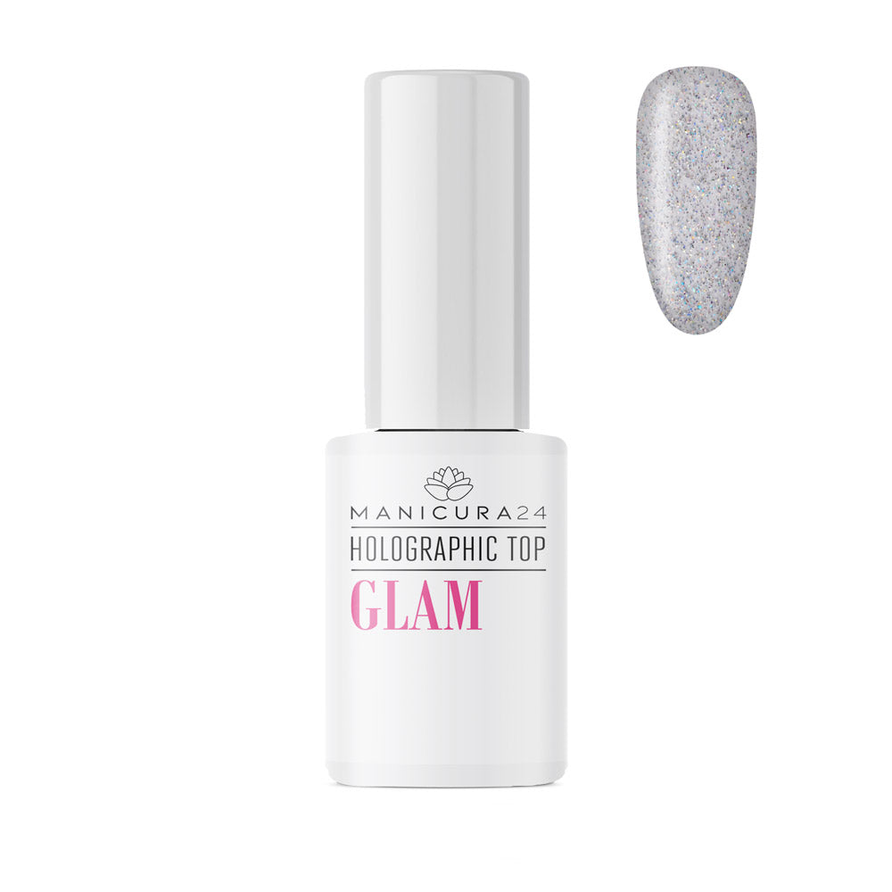 Holographic Top Glam