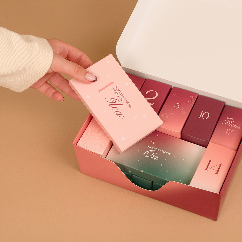 Calendario de Adviento Ready, Steady, Glow !