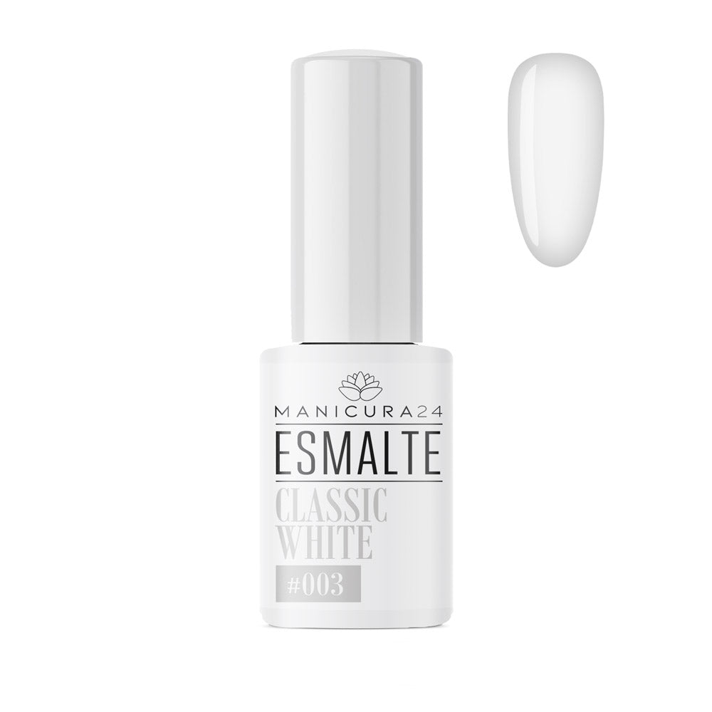 Esmalte semipermanente CLASSIC WHITE #003