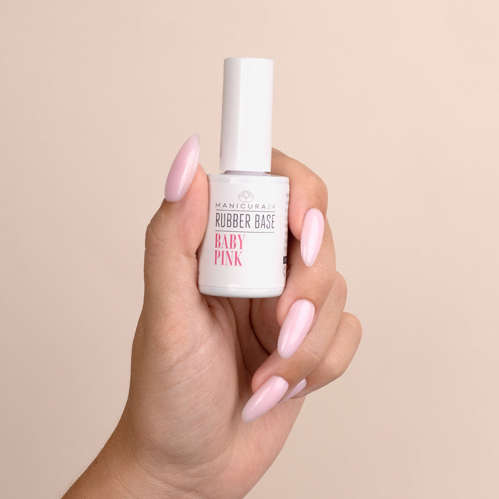 Rubber Base Baby Pink