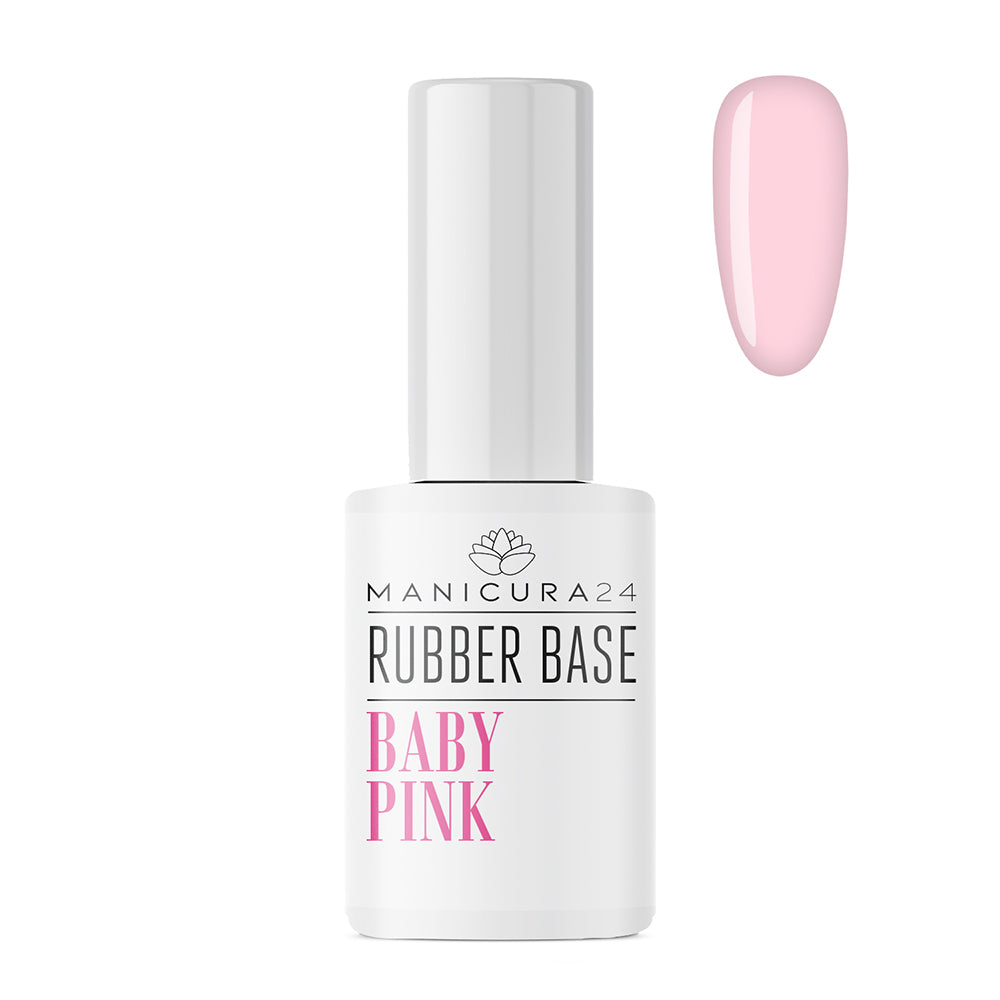 Rubber Base Baby Pink