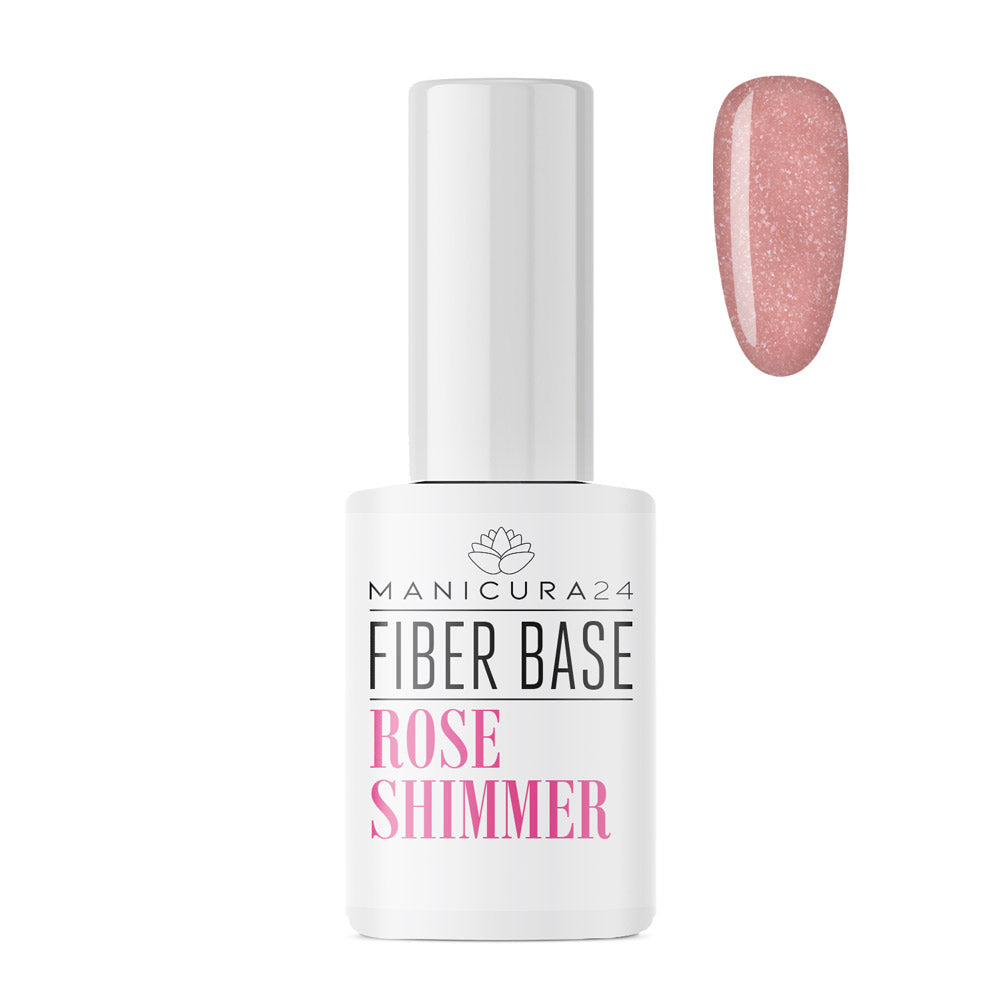Fiber Base Rose Shimmer