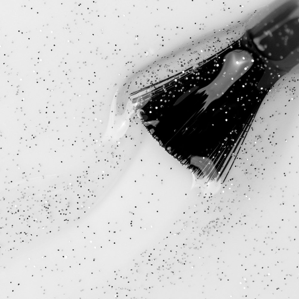 Top Coat Glitter Silver