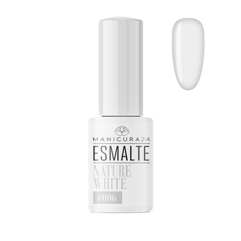 Esmalte semipermanente NATURE WHITE #006