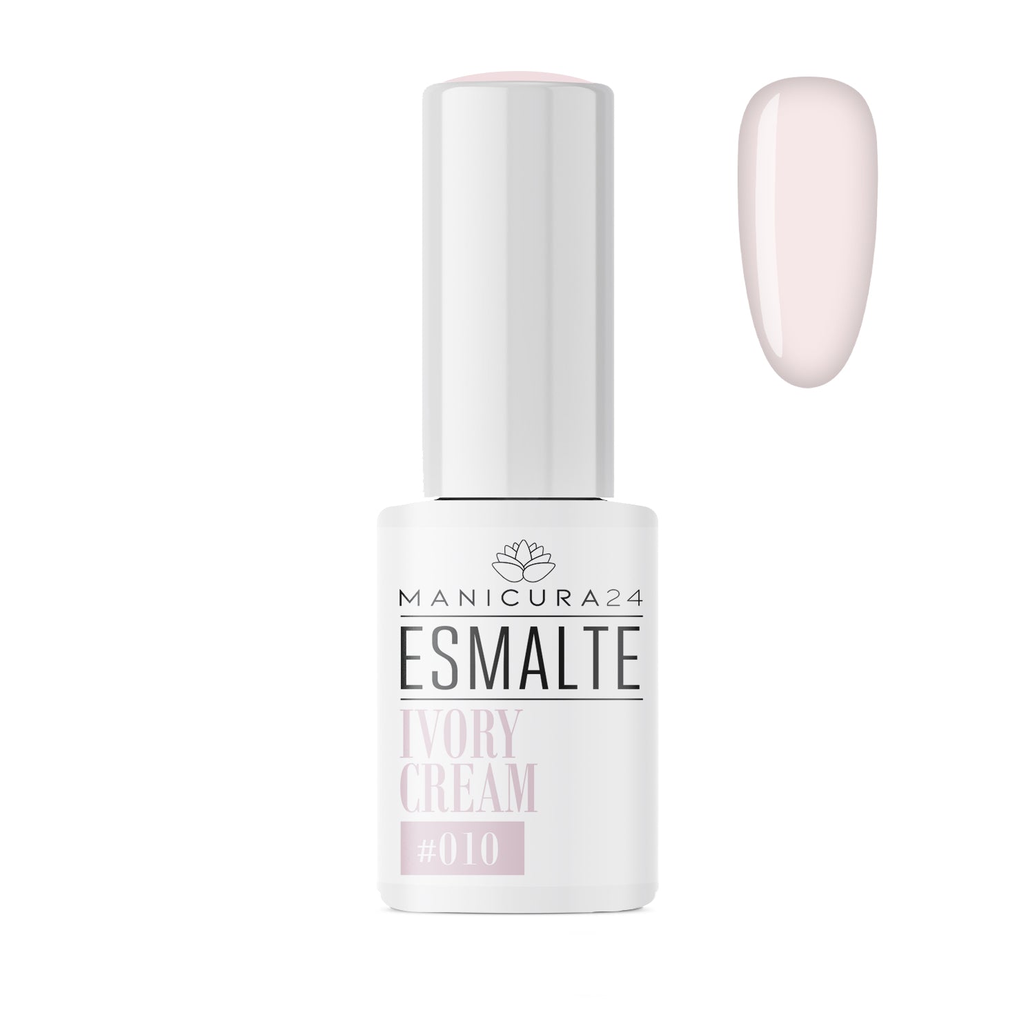 Esmalte semipermanente IVORY CREAM #010