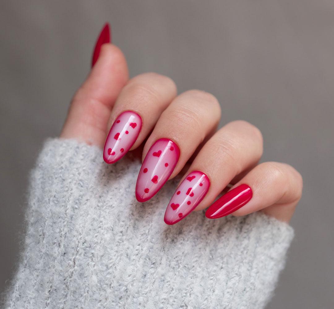 Esmalte semipermanente CARMINE RED #221