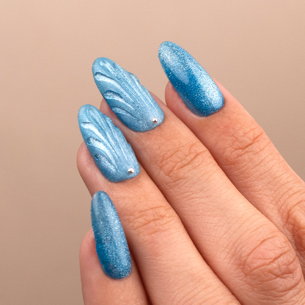 Esmalte semipermanente BLUE LAGOON #166