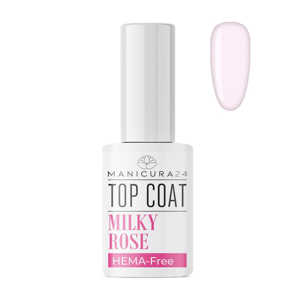 Top Coat Milky Rose HEMA-Free
