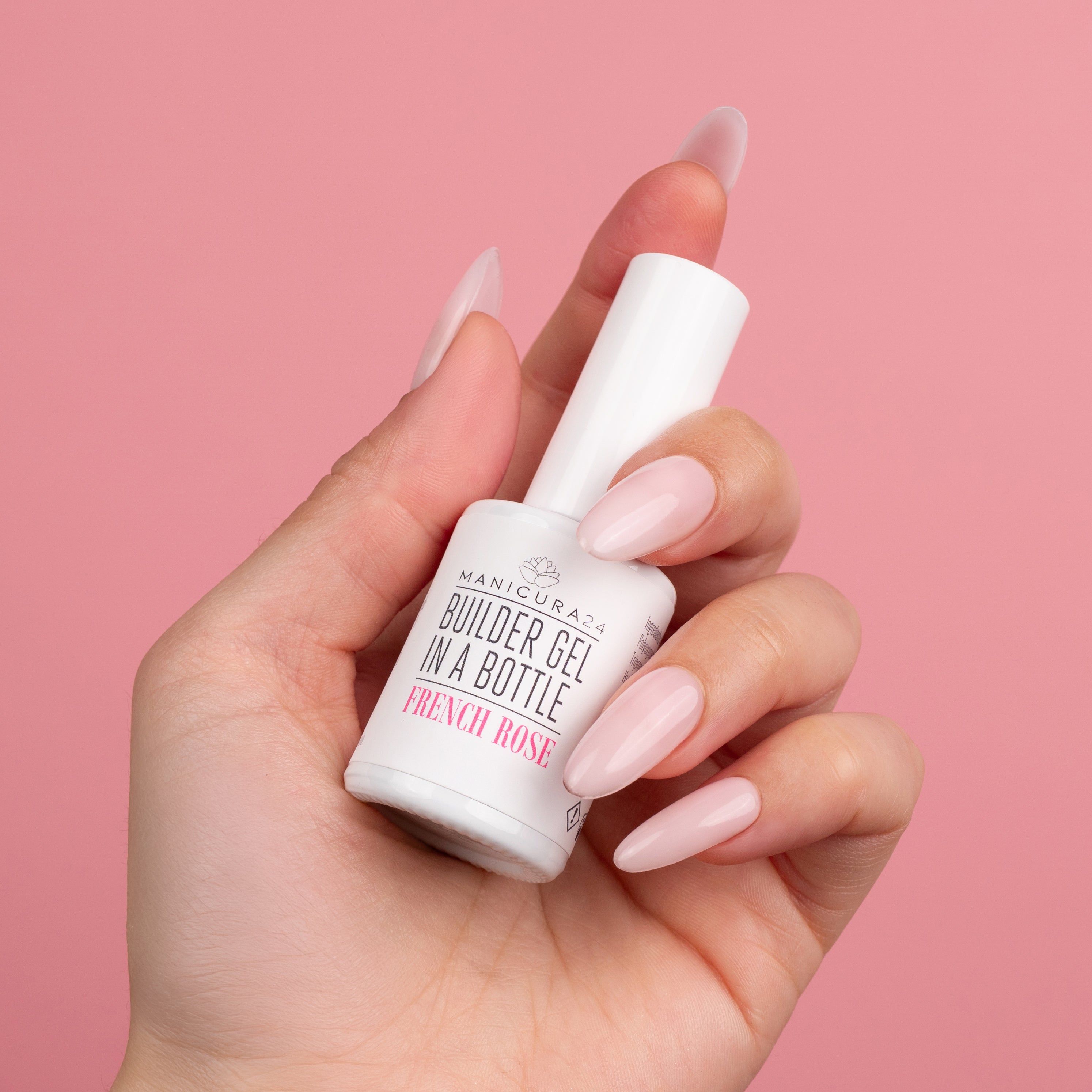 Builder Gel in a Bottle French Rose