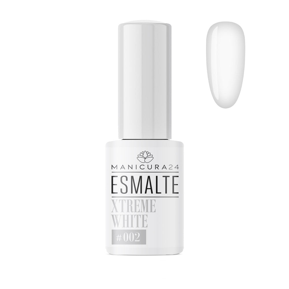 Esmalte semipermanente XTREME WHITE (pincel fino) #002