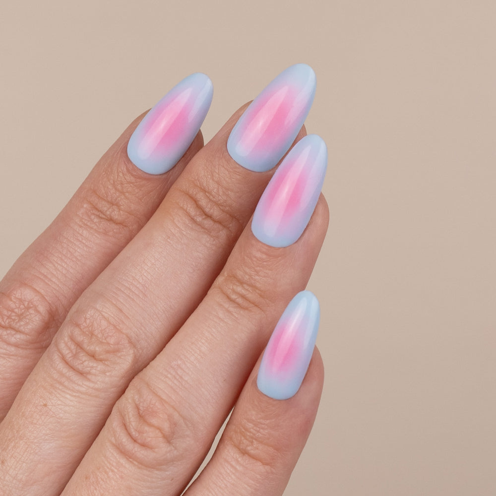 Ombré Nail Sponges Pink