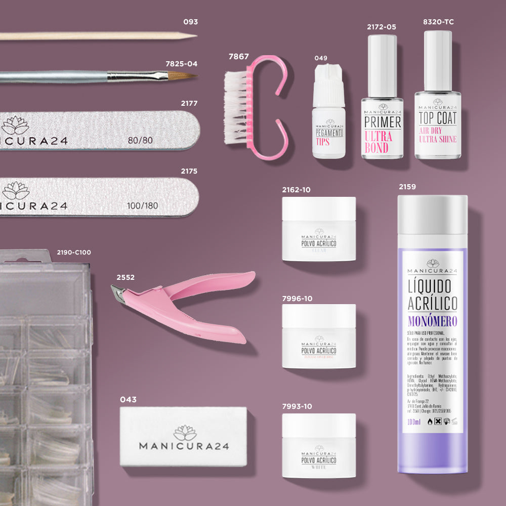 Kit principiante acrílico - Tips