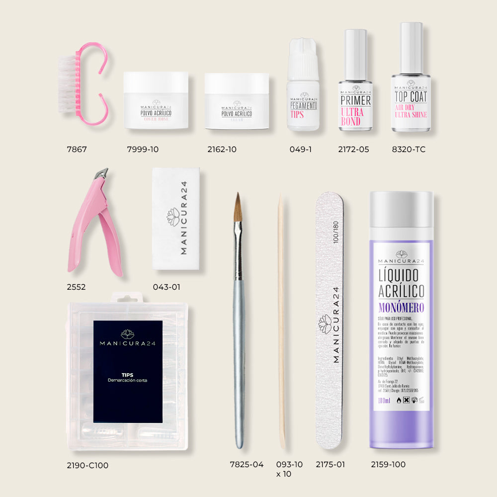 Kit de Acrílico con Tips