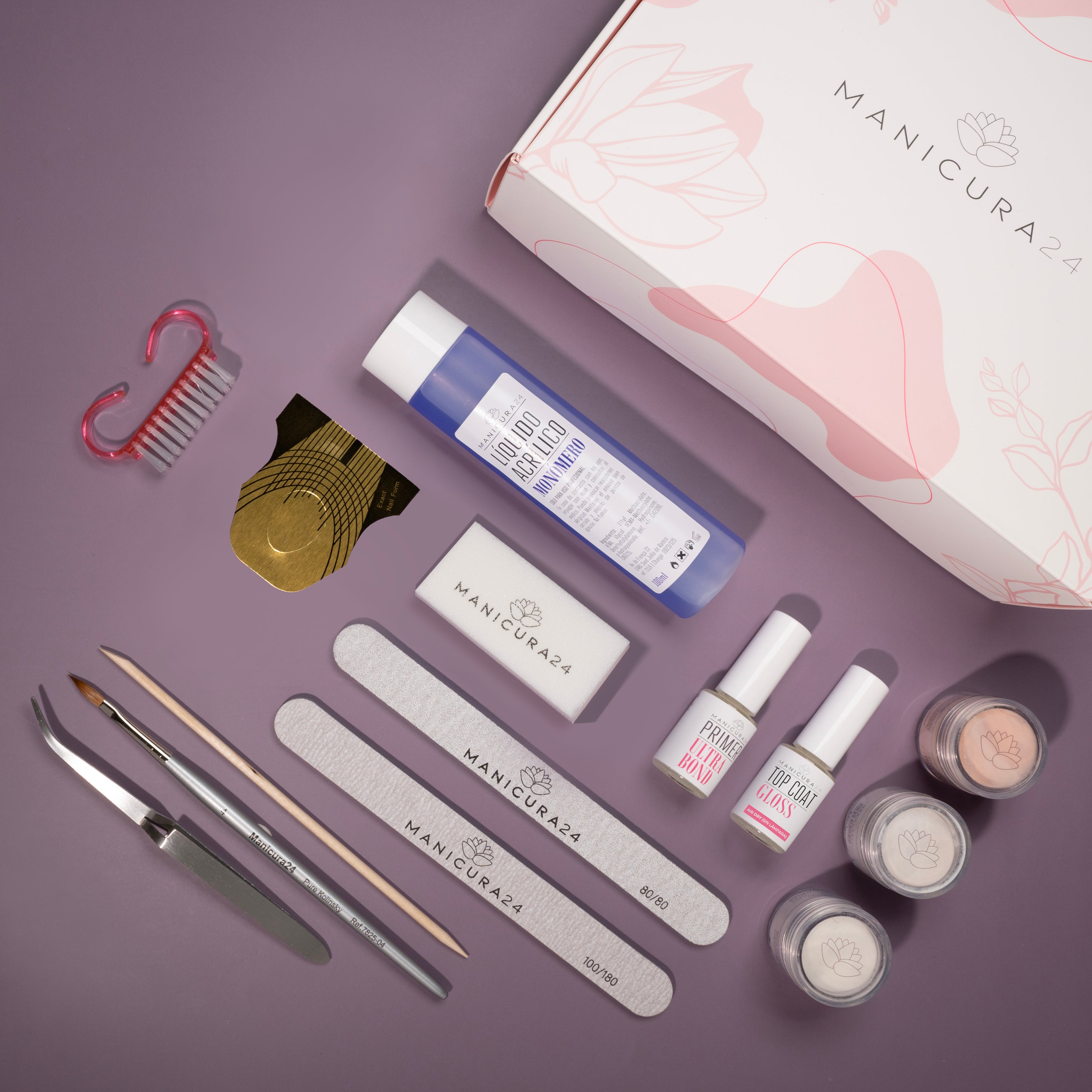 Kit principiante acrílico - Moldes