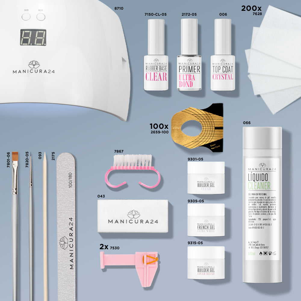 Kit principiante de gel UV - Moldes
