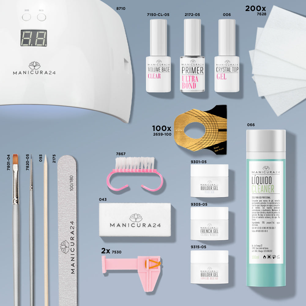 Kit principiante de gel UV - Moldes