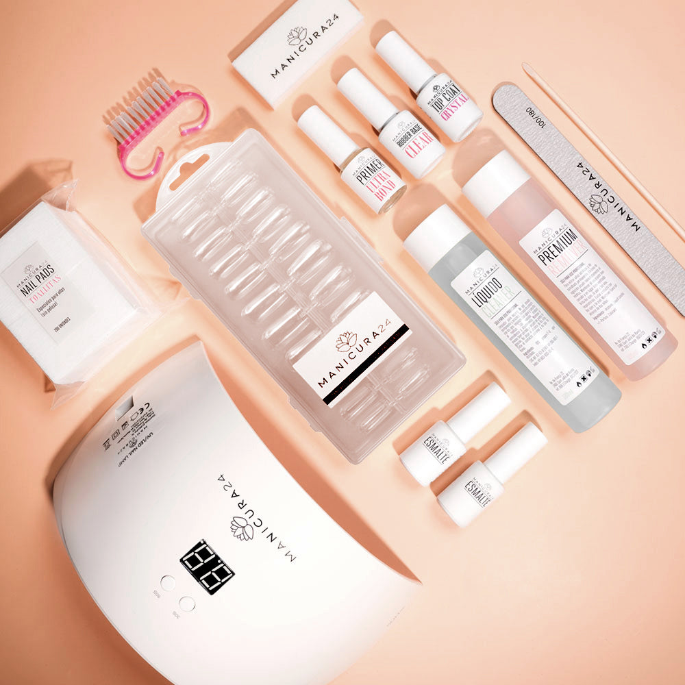 Kit principiante Soft gel - Lámpara 24W