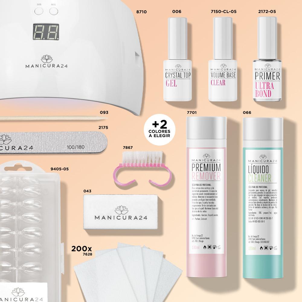 Kit principiante Soft gel - Lámpara 24W