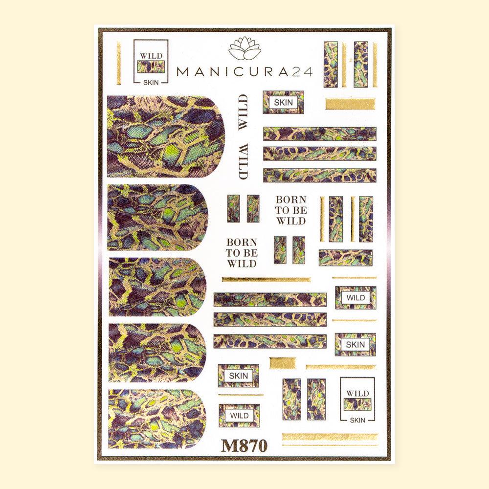 Pegatinas al agua - Wild skin