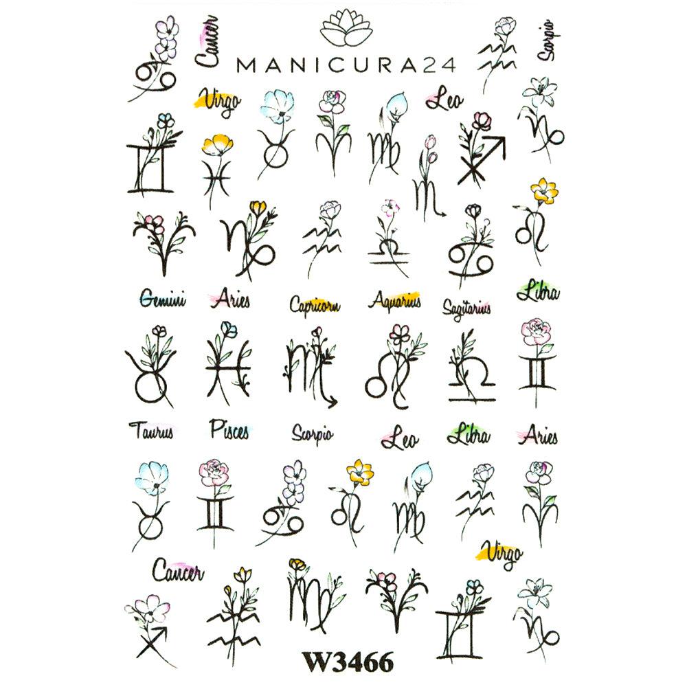 Pegatinas al agua - Zodiac