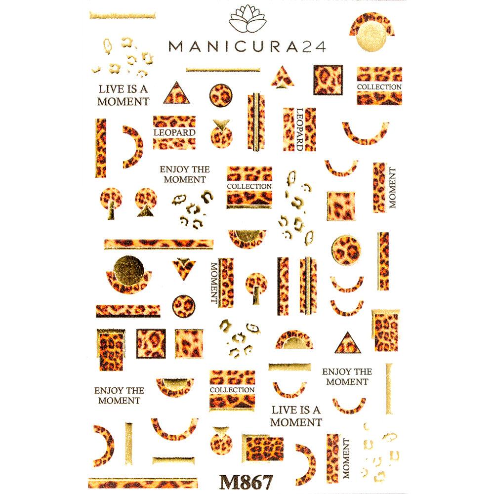 Pegatinas al agua - Leopard Roar