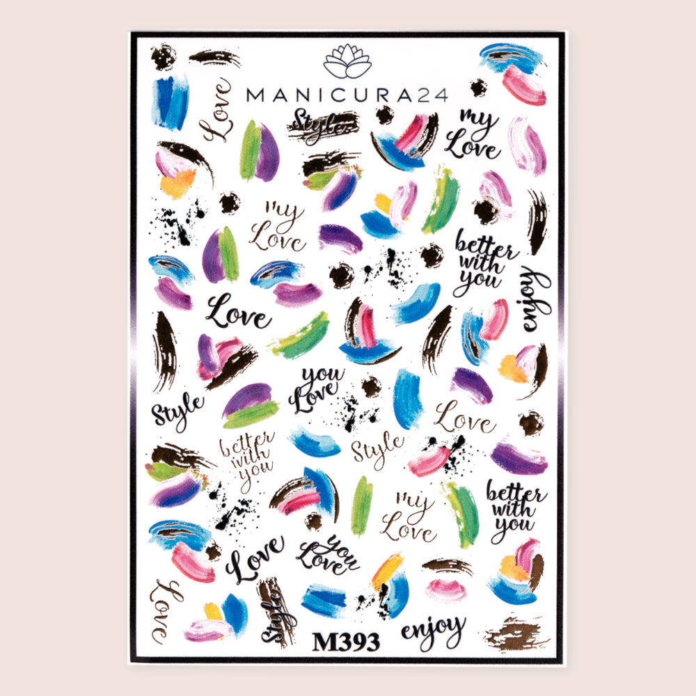 Pegatinas al agua - Infinity Colours