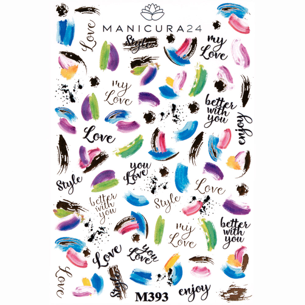 Pegatinas al agua - Infinity Colours