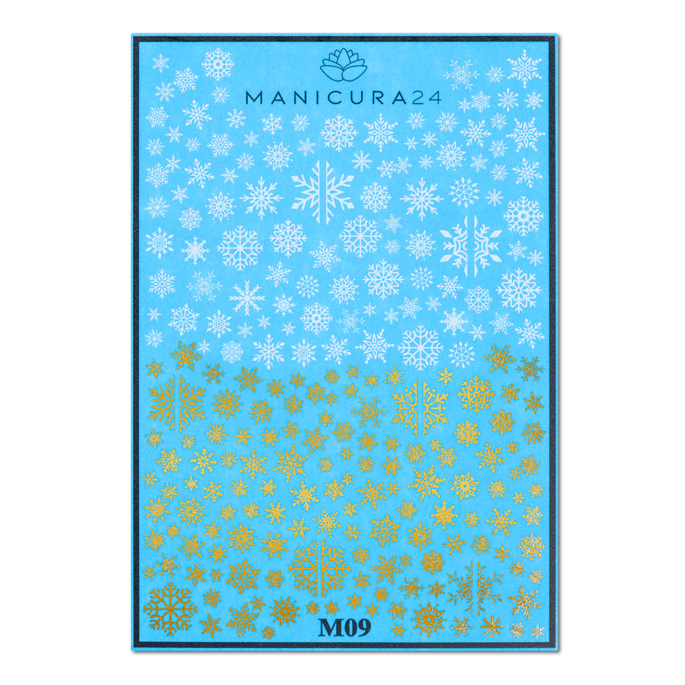 Pegatinas al Agua - Let it Snow