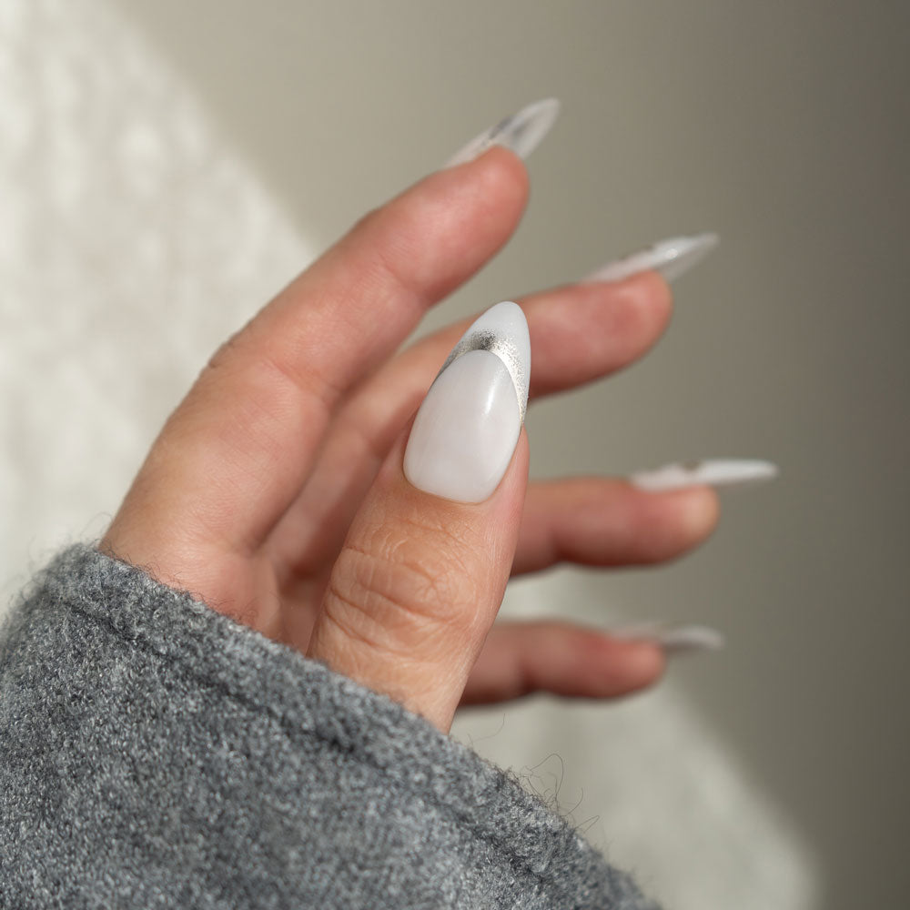 Pegatinas al Agua - Silver French Moon