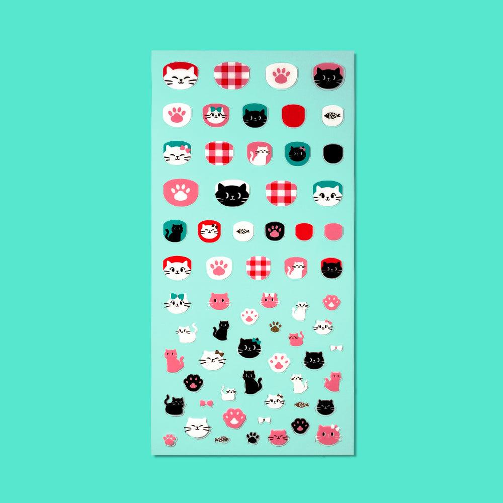 Kids Stickers - Lovely Cats