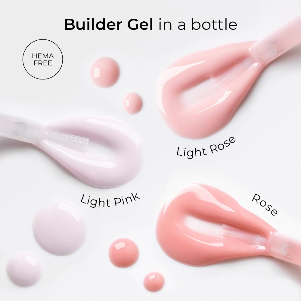 Builder Gel in a Bottle Light Rose