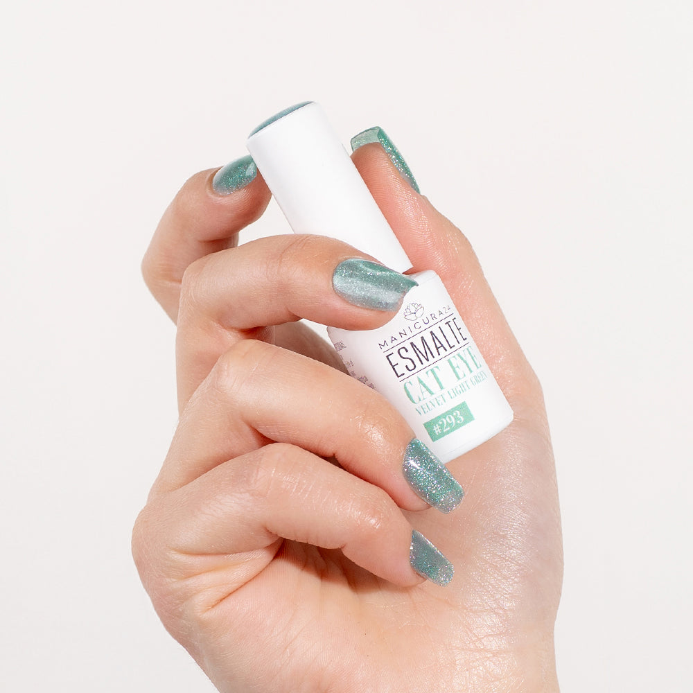 Esmalte Permanente Cat Eye Velvet Light Green