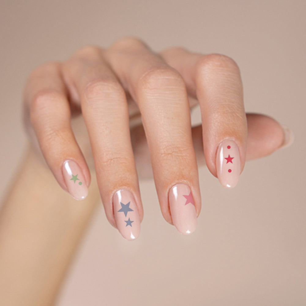 Pegatinas al Agua - Candy Stars