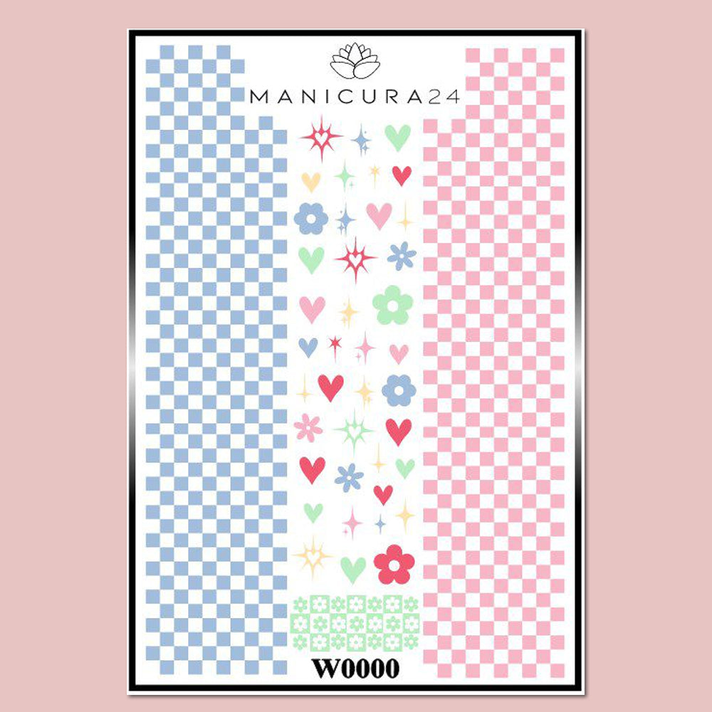 Pegatinas al Agua - Spring Chess