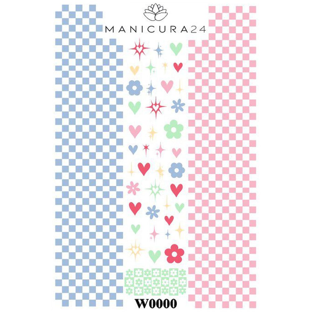 Pegatinas al Agua - Spring Chess