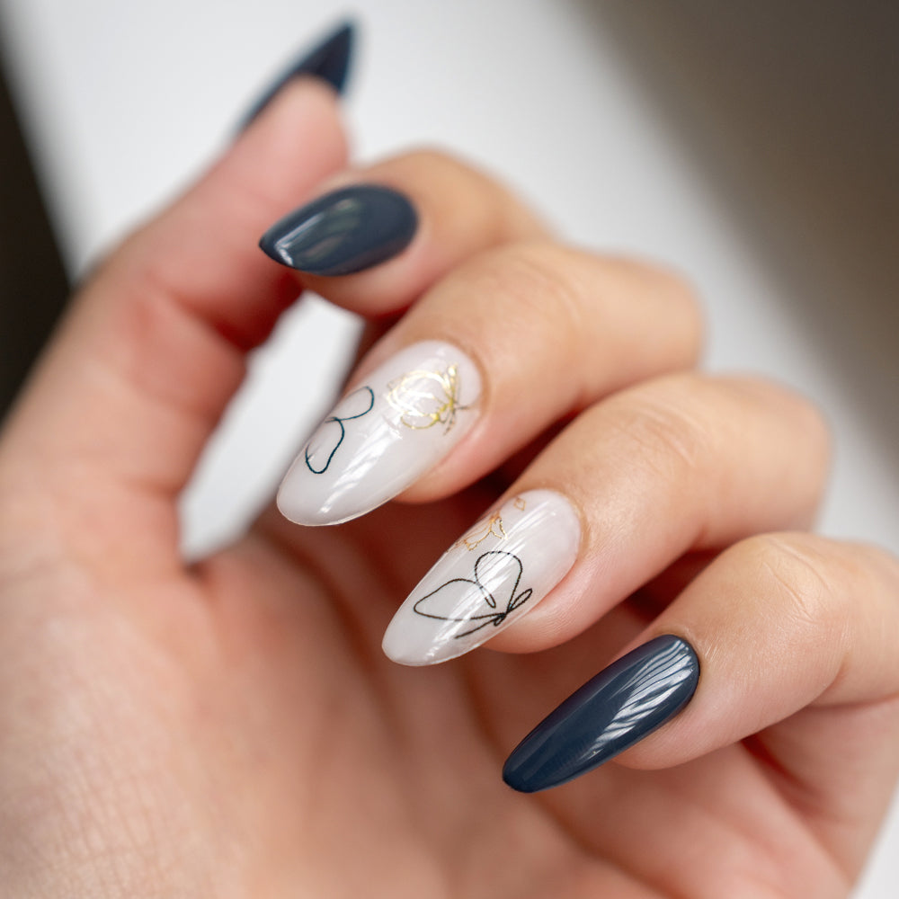 Pegatinas al agua - Gold nature