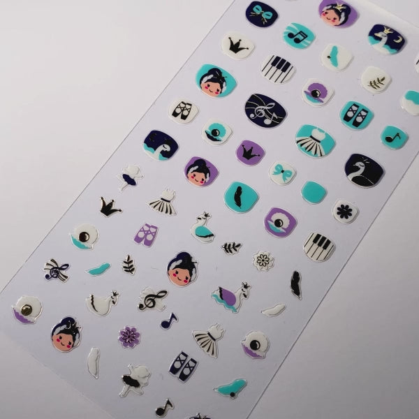 Kids Stickers Ballet