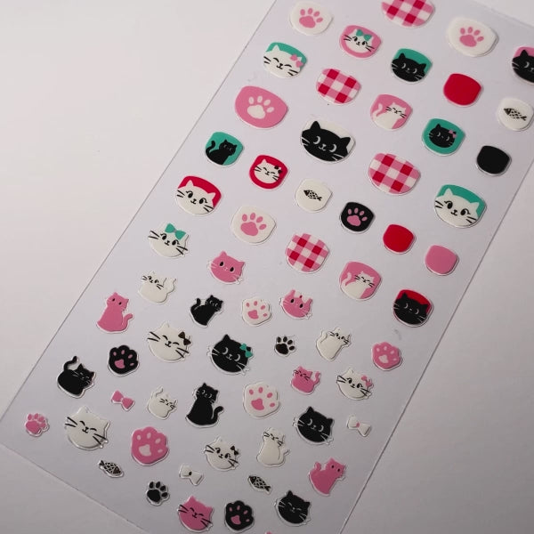 Kids Stickers Lovely Cats