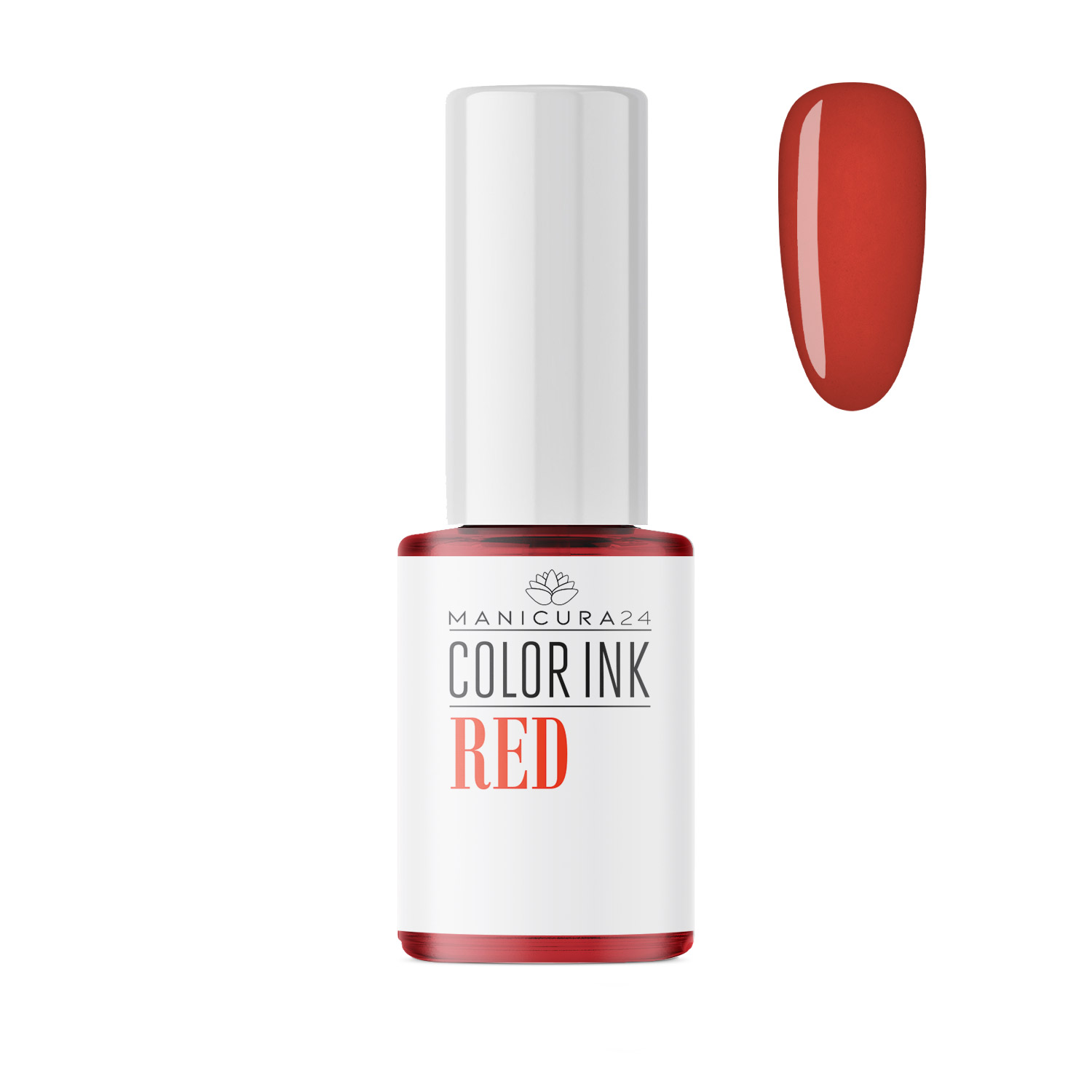 Nailart Color Ink Red - tinta decoración uñas