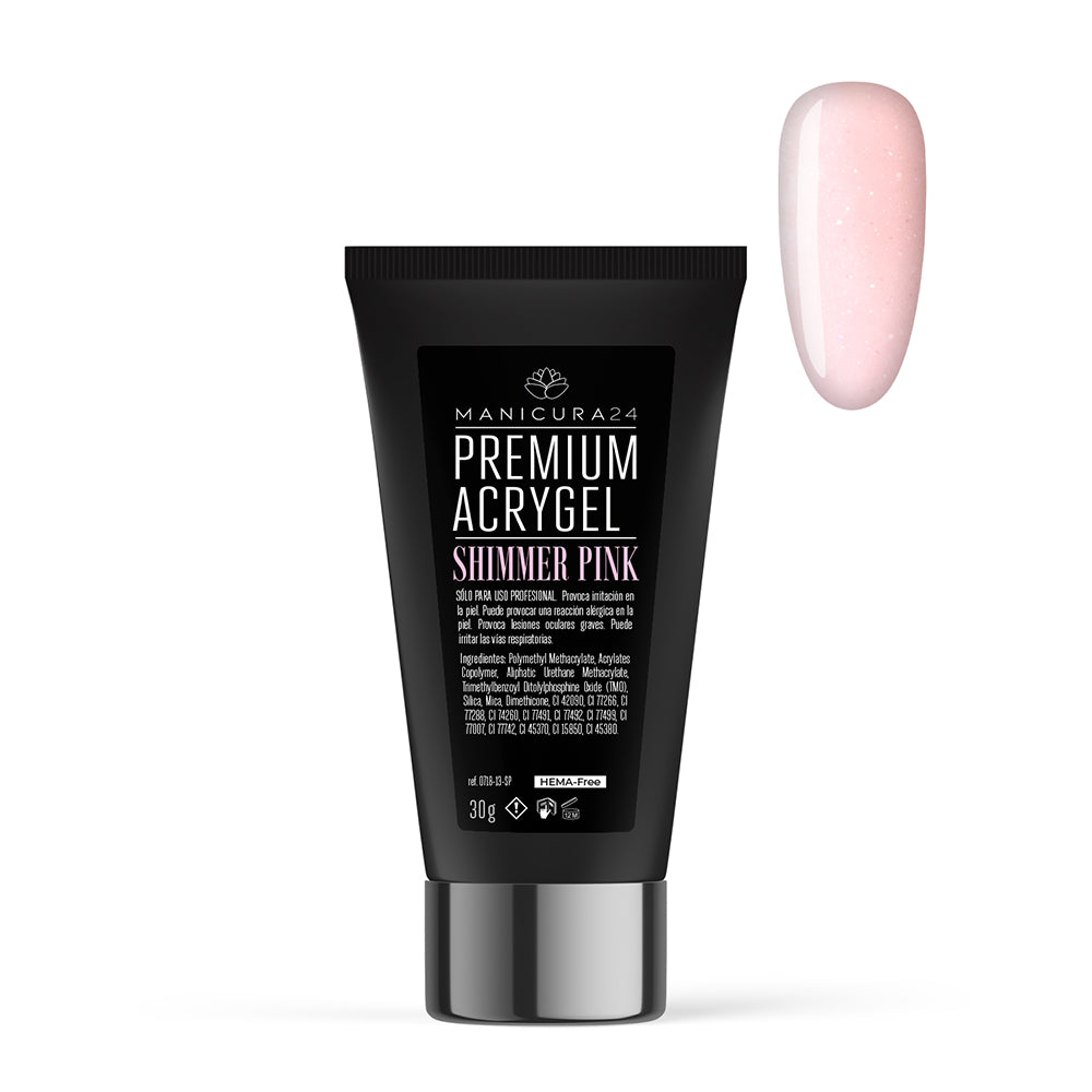 Premium Acrygel Shimmer Pink