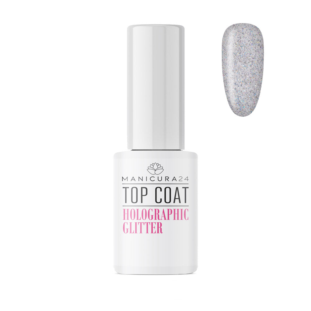 Top Coat Holographic Glitter