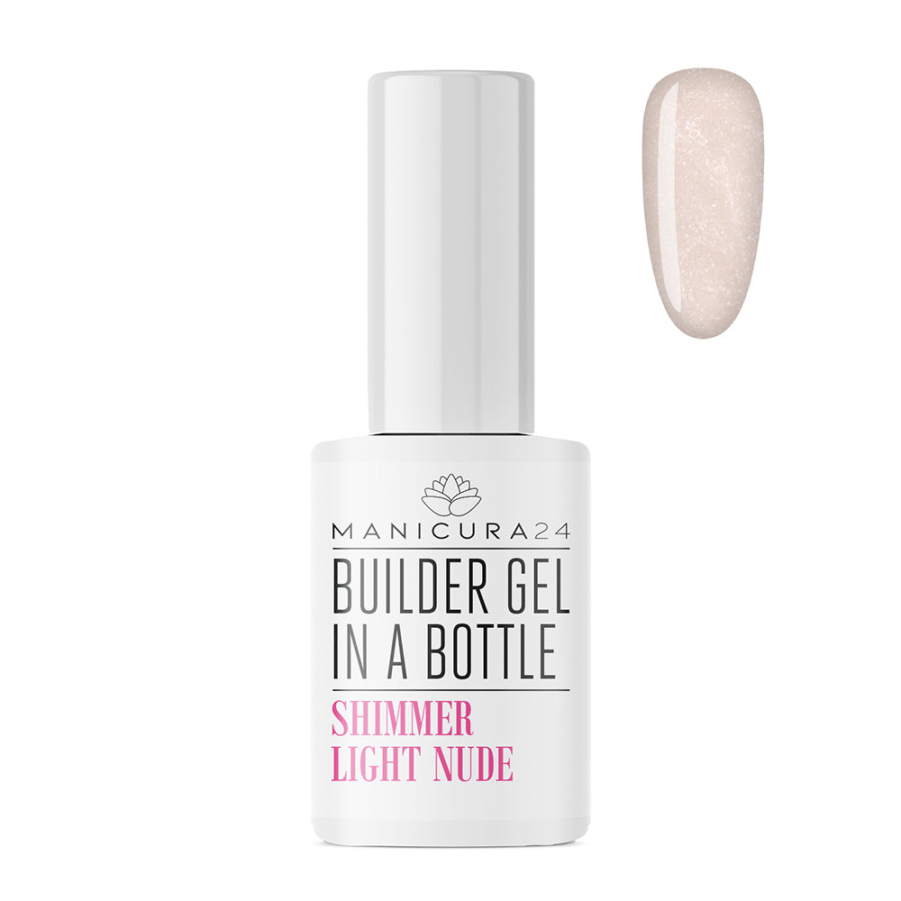 Builder Gel in a Bottle Shimmer Light Nude