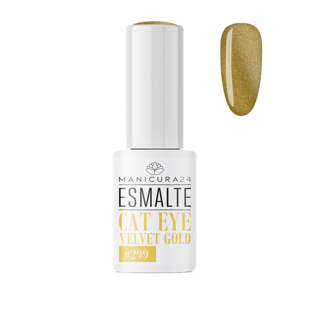 Esmalte Permanente Cat Eye Velvet Gold #299