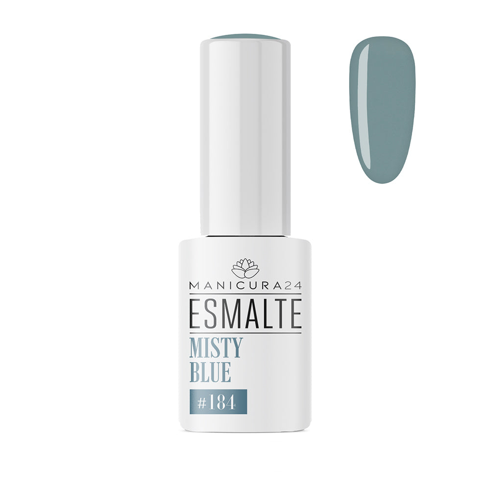 Esmalte semipermanente MISTY BLUE #184