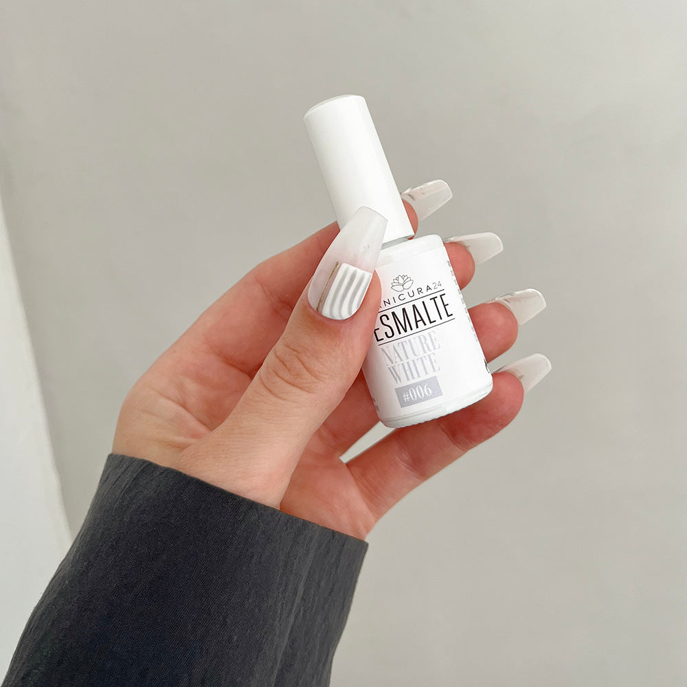 Esmalte permanente NATURE WHITE #006
