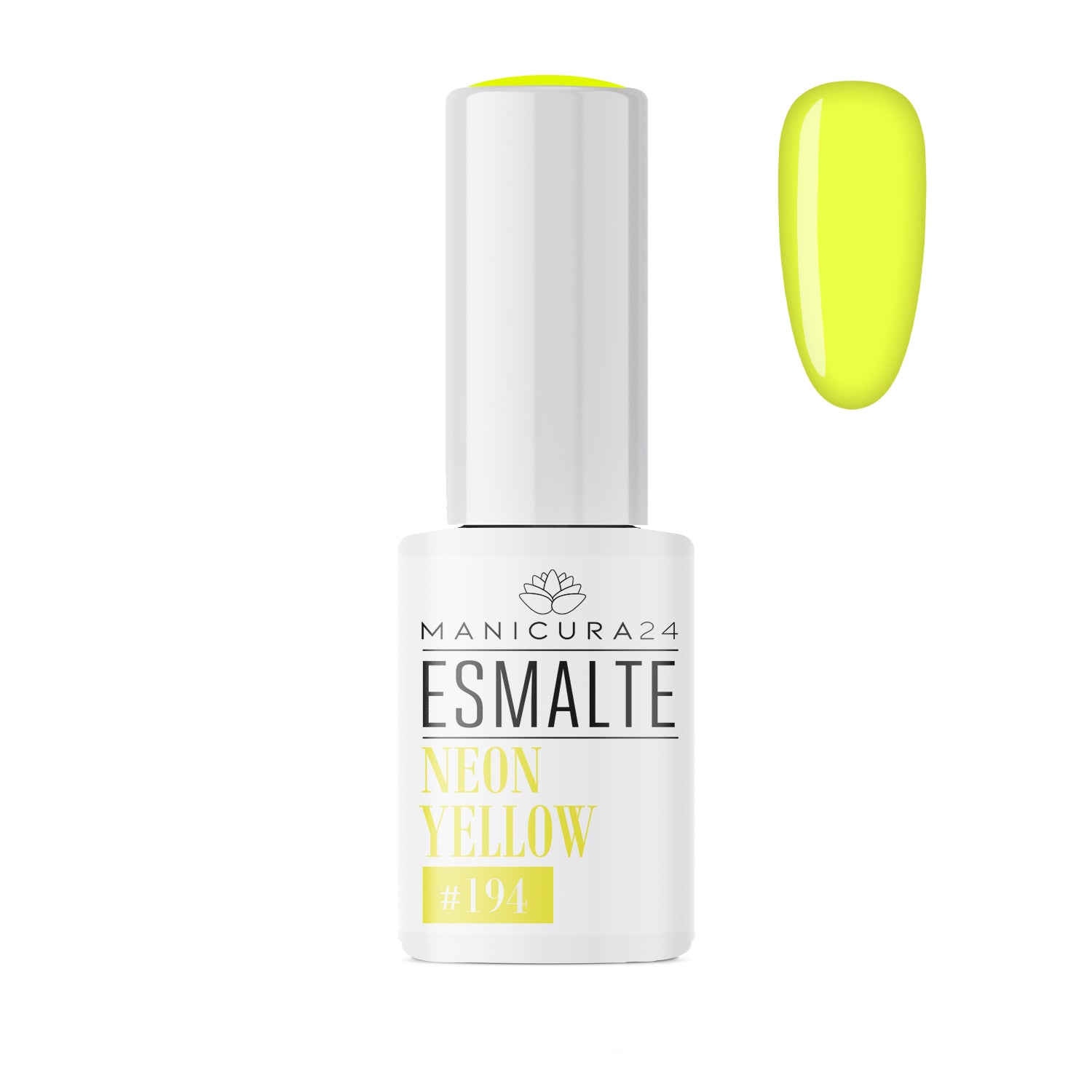Esmalte semipermanente NEON YELLOW #194