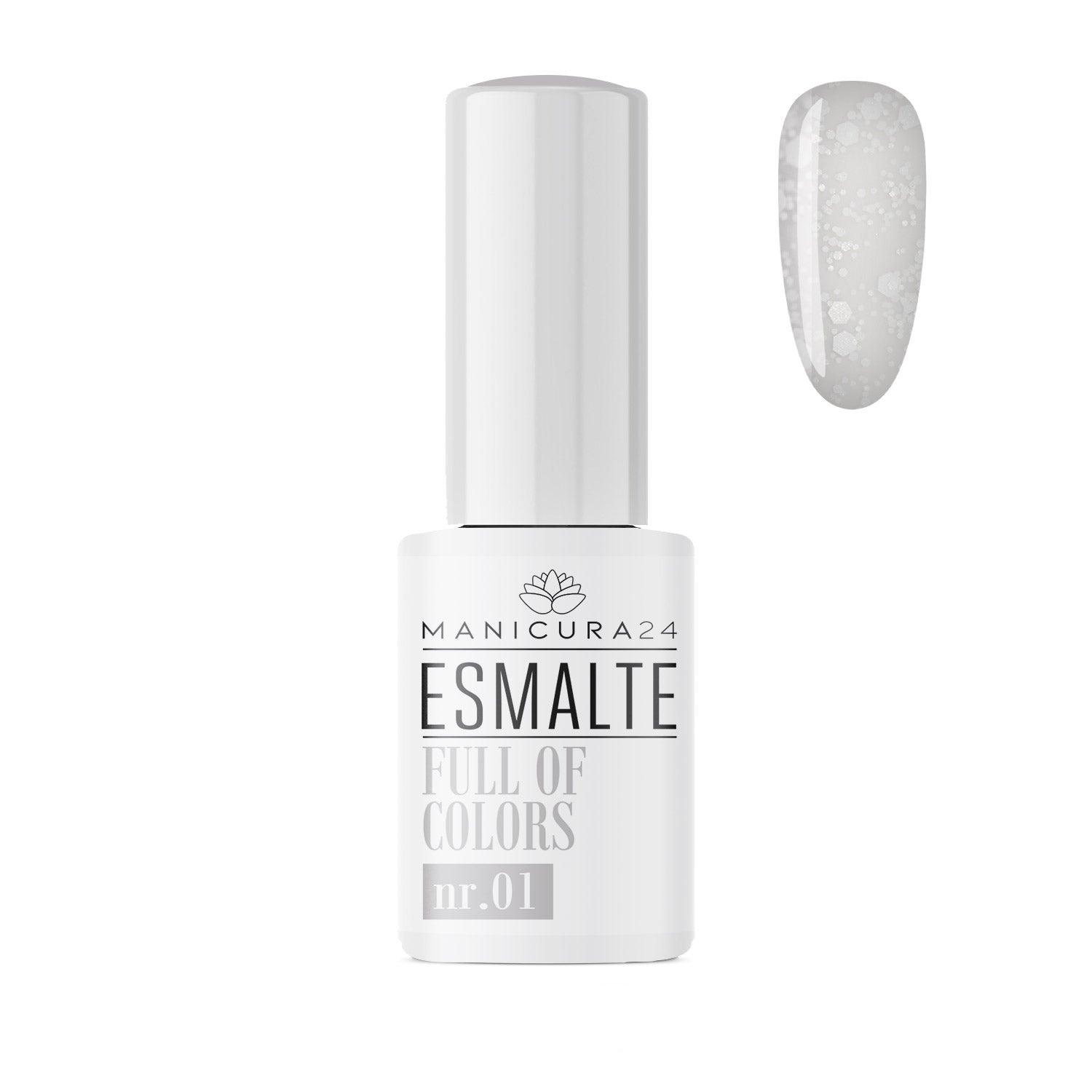 Esmalte permanente FULL OF COLORS - nr 01
