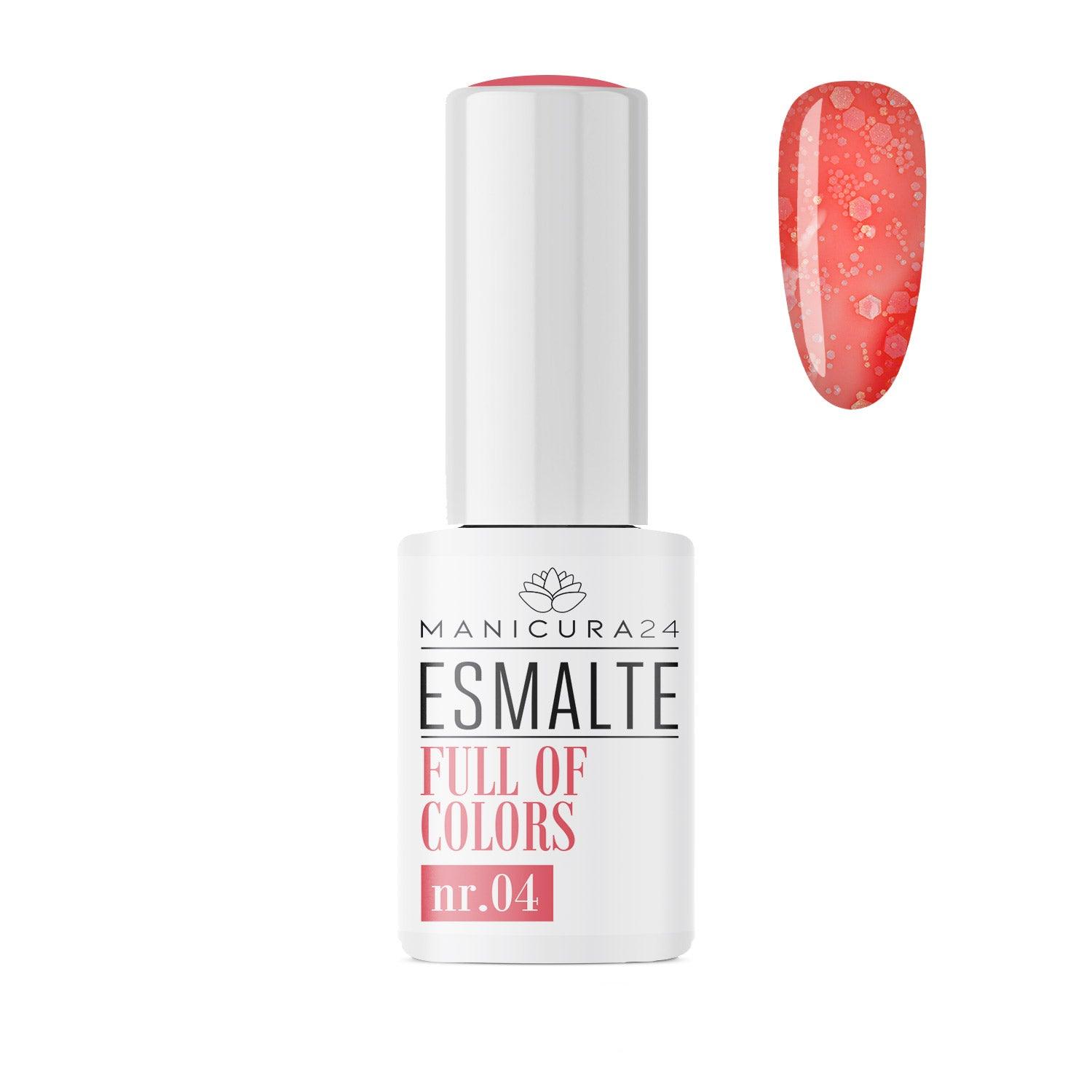 Esmalte permanente FULL OF COLORS - nr 04