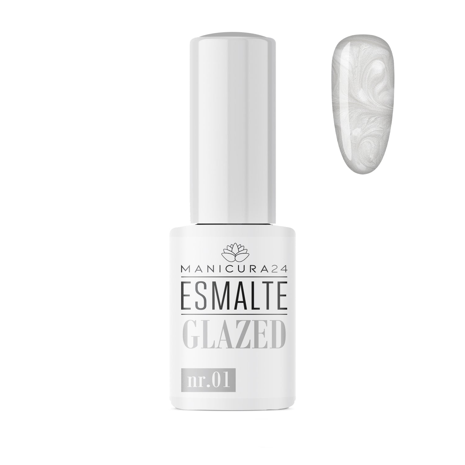 Esmalte semipermanente GLAZED nr 01